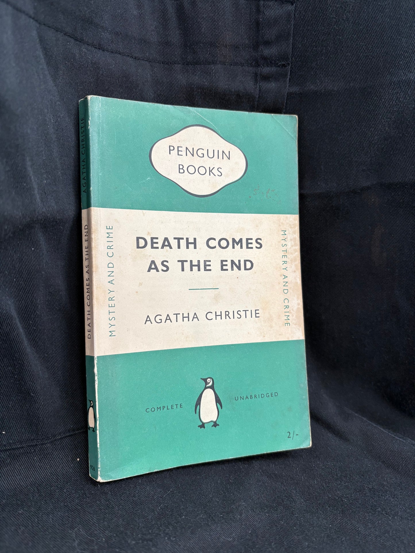 Death Comes as the End.        Agatha Christie