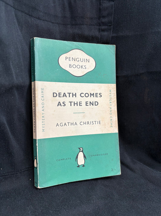 Death Comes as the End.        Agatha Christie