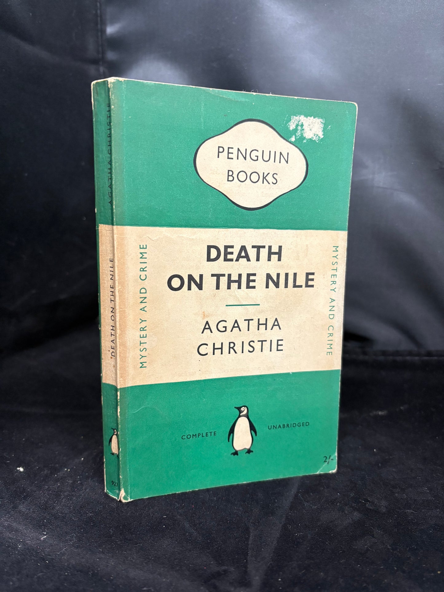 Christie, Agatha.     Death on the Nile.                              Penguin Crime. First Thus
