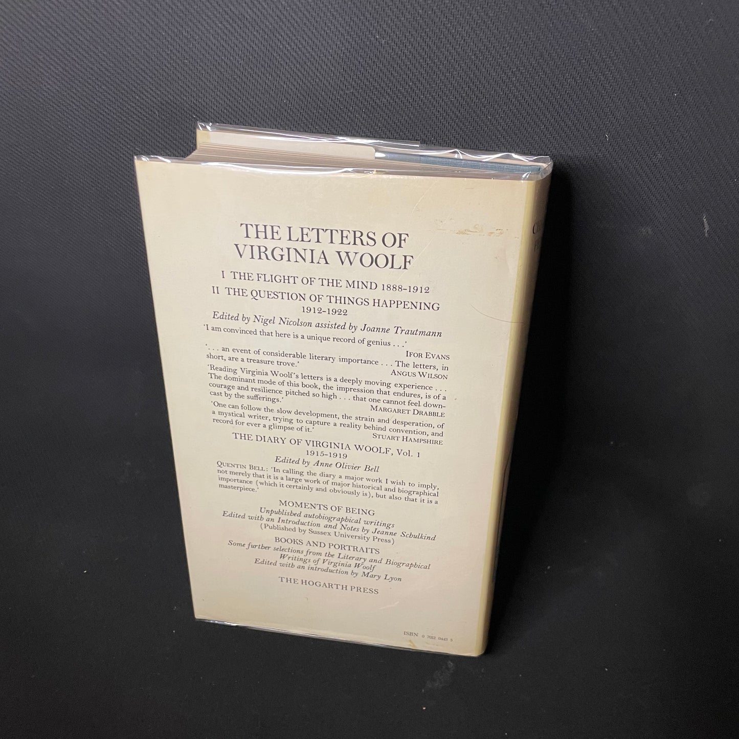The Letters of Virginia Woolf, edited by Nigel Nicolson