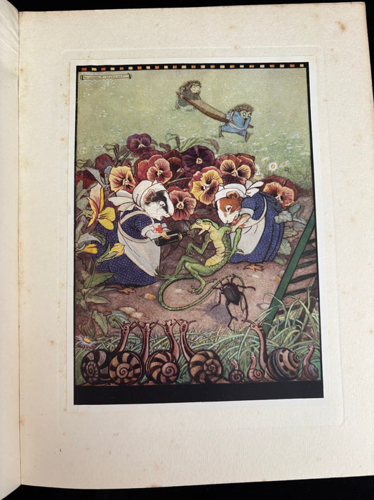 Carroll, Lewis.                 Alice in Wonderland.  Illustrated by Gwynedd M Hudson.      First thus.