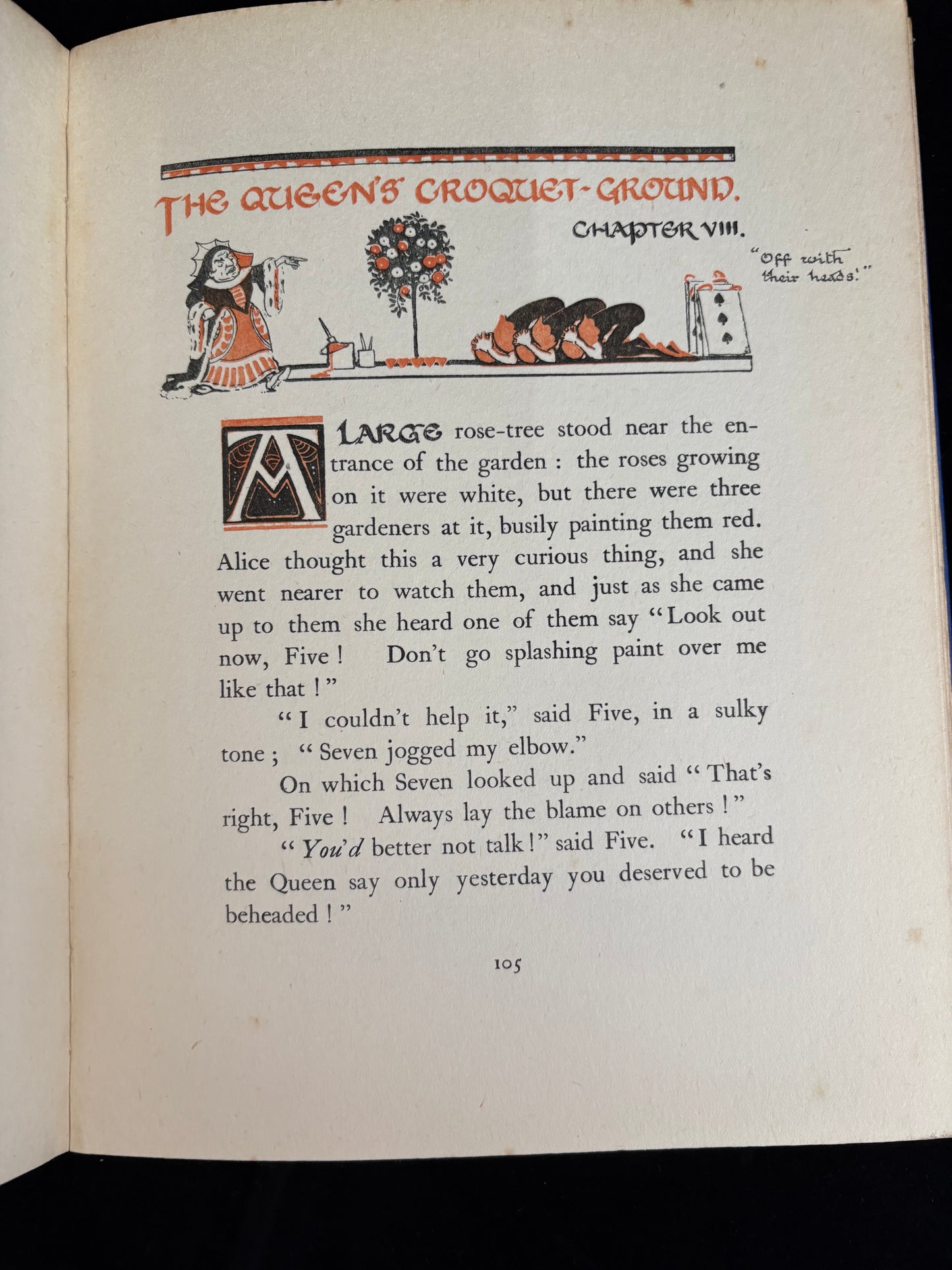Carroll, Lewis.                 Alice in Wonderland.  Illustrated by Gwynedd M Hudson.      First thus.