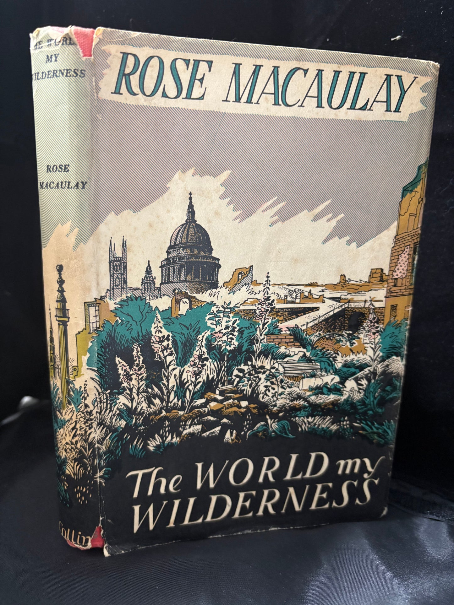Macaulay, Rose.        The World my Wilderness.  Barbara Jones Dustwrapper.      First Edition.