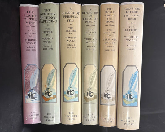 Woolf, Virginia.   The Letters of Viginia Woolf, vols. 1-6.    First Edition.