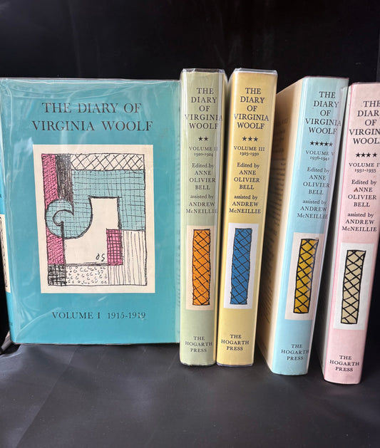 The Diary of Virginia Woolf. 5 Volume set.