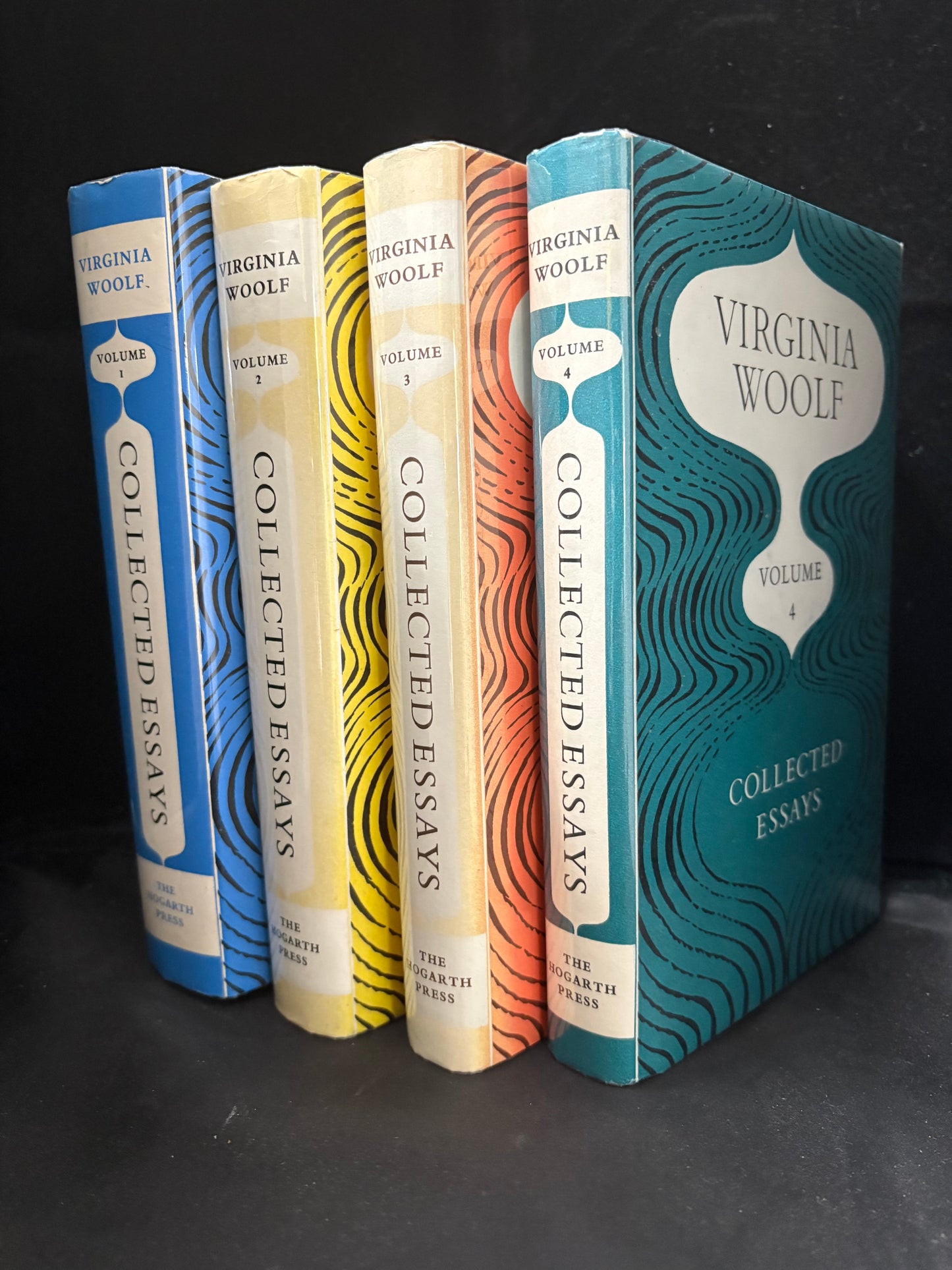 Woolf, Virginia.       Collected Essays vols. 1-4.  First Edition.