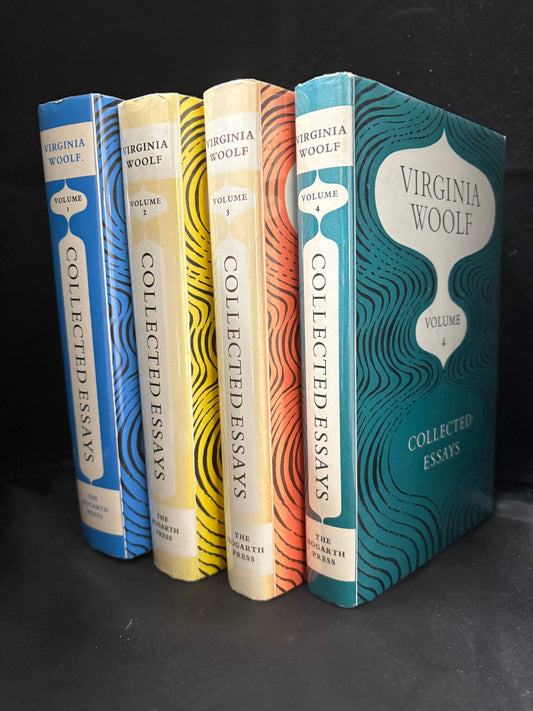 Woolf, Virginia.       Collected Essays vols. 1-4.  First Edition.